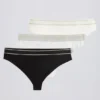 Set de chiloți cheeky cu talie înaltă în culori asortate Set de chiloți cheeky cu talie înaltă în culori asortate