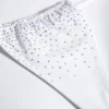 Slipuri de bikini Bali cu șnur și ornamente, în culoarea alb Slipuri de bikini Bali cu șnur și ornamente, în culoarea alb
