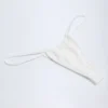 Slipuri de bikini Bosa cu șnur, cu broderie englezească, în culoarea alb Slipuri de bikini Bosa cu șnur, cu broderie englezească, în culoarea alb