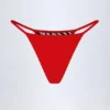 Slipuri de bikini Camogli cu imprimeu zebră