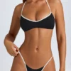 Slipuri de bikini Camogli în negru Slipuri de bikini Camogli în negru
