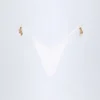 Slipuri de bikini Cebu cu detalii decorative, alb Slipuri de bikini Cebu cu detalii decorative, alb