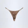Slipuri de bikini Cebu cu detalii fermecătoare, cu imprimeu de șarpe Slipuri de bikini Cebu cu detalii fermecătoare, cu imprimeu de șarpe
