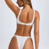 Slipuri de bikini Cruz Cheeky în alb Slipuri de bikini Cruz Cheeky în alb