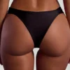 Slipuri de bikini cu bretele late și ornamente cu mărgele Maui, negru Slipuri de bikini cu bretele late și ornamente cu mărgele Maui, negru