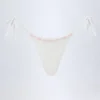 Slipuri de bikini cu legături laterale Vernazza Broderie Anglaise, alb Slipuri de bikini cu legături laterale Vernazza Broderie Anglaise, alb