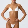 Slipuri de bikini cu volane Delray, alb Slipuri de bikini cu volane Delray, alb