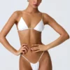 Slipuri de bikini cu volane Delray, alb Slipuri de bikini cu volane Delray, alb