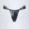 Slipuri de bikini cu volane Maravi în argintiu cromat Slipuri de bikini cu volane Maravi în argintiu cromat