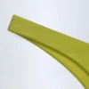 Slipuri de bikini Manea cu tăietură înaltă, de culoare verde măslin Slipuri de bikini Manea cu tăietură înaltă, de culoare verde măslin