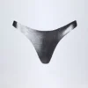 Slipuri de bikini Mar Cheeky în argintiu