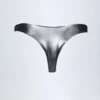 Slipuri de bikini Mar Cheeky în argintiu