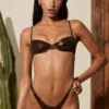 Slipuri de bikini Mar Cheeky în nuanța Bronze Slipuri de bikini Mar Cheeky în nuanța Bronze