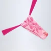 Slipuri de bikini Pensacola Cheeky cu imprimeu de orhidee roz Slipuri de bikini Pensacola Cheeky cu imprimeu de orhidee roz