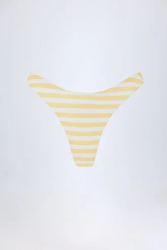 Slipuri de bikini Santos Cheeky în culoarea Lemon