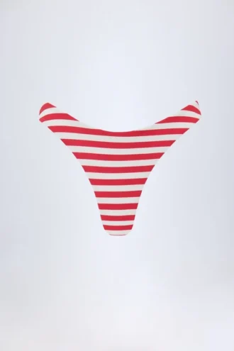 Slipuri de bikini Santos Cheeky în roșu cireș
