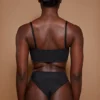 Sutien bandeau din plasă moale Intimates, negru Sutien bandeau din plasă moale Intimates, negru