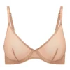 Sutien cu sârmă, din plasă moale, cu un singur strat, Intimates, în culoarea piersică caldă Sutien cu sârmă, din plasă moale, cu un singur strat, Intimates, în culoarea piersică caldă