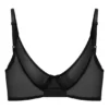 Sutien cu sârmă, din plasă moale, cu un singur strat, Intimates, negru Sutien cu sârmă, din plasă moale, cu un singur strat, Intimates, negru