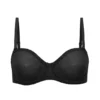 Sutien fără bretele Intimates din plasă moale, negru Sutien fără bretele Intimates din plasă moale, negru