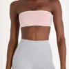 Sutien sport bandeau Soft Active în culoarea Blush Marl Sutien sport bandeau Soft Active în culoarea Blush Marl