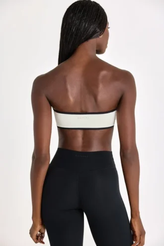 Sutien sport bandeau Soft Active în culoarea Ivory