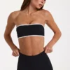 Sutien sport bandeau Soft Active, negru Sutien sport bandeau Soft Active, negru