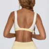 Sutien sport contrastant în culoarea Lemon Marl Sutien sport contrastant în culoarea Lemon Marl