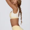 Sutien sport contrastant în culoarea Lemon Marl Sutien sport contrastant în culoarea Lemon Marl