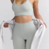 Sutien sport cu bretele Define Luxe în culoarea gri Sutien sport cu bretele Define Luxe în culoarea gri