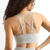 Sutien sport cu bretele Define Luxe în culoarea gri Sutien sport cu bretele Define Luxe în culoarea gri