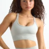 Sutien sport cu bretele Define Luxe în culoarea gri Sutien sport cu bretele Define Luxe în culoarea gri