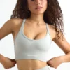 Sutien sport cu bretele Define Luxe în culoarea gri Sutien sport cu bretele Define Luxe în culoarea gri