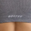 Sutien sport cu bretele late FlexiRib, culoare gri melanj Sutien sport cu bretele late FlexiRib, culoare gri melanj