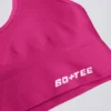 Sutien sport cu gât halter Define Luxe în culoarea Berry Sutien sport cu gât halter Define Luxe în culoarea Berry