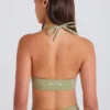 Sutien sport cu gât rotund și bretele în spate, în culoarea Matcha Sutien sport cu gât rotund și bretele în spate, în culoarea Matcha