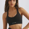 Sutien sport Define Luxe cu decolteu adânc, negru Sutien sport Define Luxe cu decolteu adânc, negru