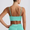 Sutien sport Define Luxe cu decolteu în V, culoare mentă Sutien sport Define Luxe cu decolteu în V, culoare mentă