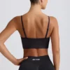 Sutien sport Define Luxe cu decolteu în V, negru Sutien sport Define Luxe cu decolteu în V, negru