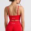 Sutien sport Define Luxe cu decolteu în V, roșu Sutien sport Define Luxe cu decolteu în V, roșu
