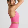 Sutien sport Define Luxe cu decolteu în V, roz intens Sutien sport Define Luxe cu decolteu în V, roz intens