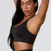 Sutien sport Define Luxe cu decupaje, negru Sutien sport Define Luxe cu decupaje, negru