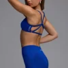 Sutien sport Define Luxe Multiway cu spate deschis, în culoarea albastru regal Sutien sport Define Luxe Multiway cu spate deschis, în culoarea albastru regal