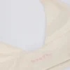 Sutien sport din jersey periat cu decolteu în V, în culoarea Ivory Marl Sutien sport din jersey periat cu decolteu în V, în culoarea Ivory Marl
