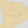 Sutien sport din jersey periat cu decolteu în V, în nuanța Lemon Marl Sutien sport din jersey periat cu decolteu în V, în nuanța Lemon Marl