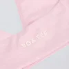 Sutien sport din jersey periat cu decolteu în V, în nuanța Pale Pink Marl Sutien sport din jersey periat cu decolteu în V, în nuanța Pale Pink Marl