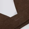 Sutien sport din jersey periat cu decolteu în V, în nuanța Pecan Marl Sutien sport din jersey periat cu decolteu în V, în nuanța Pecan Marl
