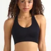 Sutien sport FlexiRib cu spate în formă de U, negru Sutien sport FlexiRib cu spate în formă de U, negru