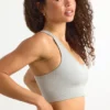 Sutien sport FlexiRib cu spate în formă de X, gri Sutien sport FlexiRib cu spate în formă de X, gri