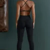 Sutien sport fără cusături, cu bretele, negru Sutien sport fără cusături, cu bretele, negru